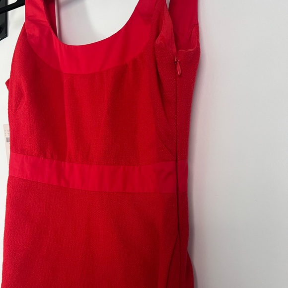 Anthropologie Maeve scoop neck red minidress size 4 - Picture 6 of 7